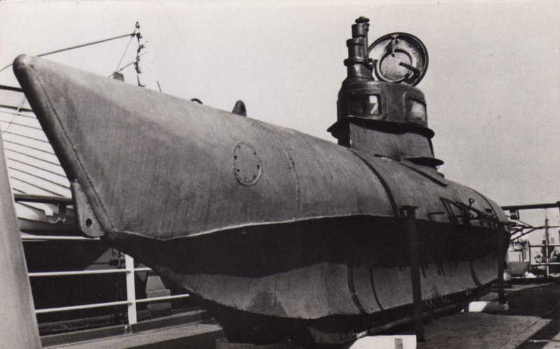 Сверхмалая подводная лодка biber 3