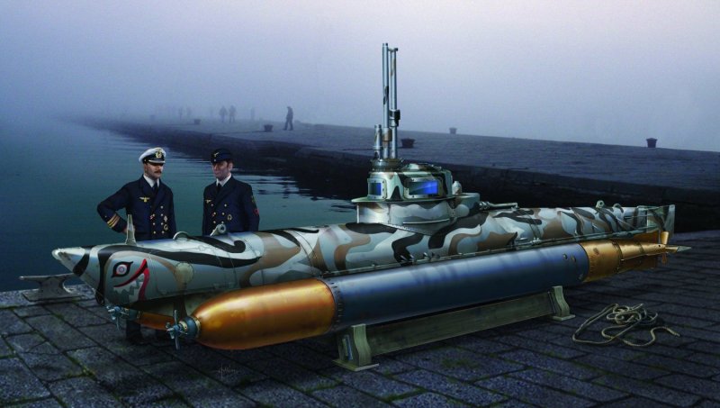 British midget sub Design details