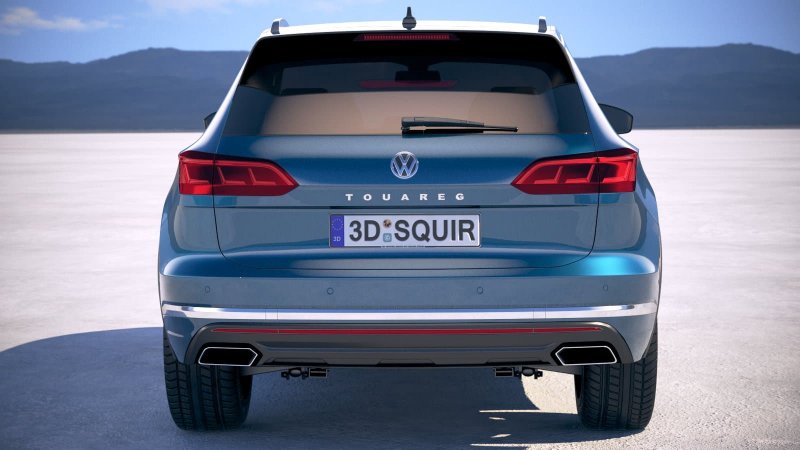 Volkswagen Touareg 2020 сзади