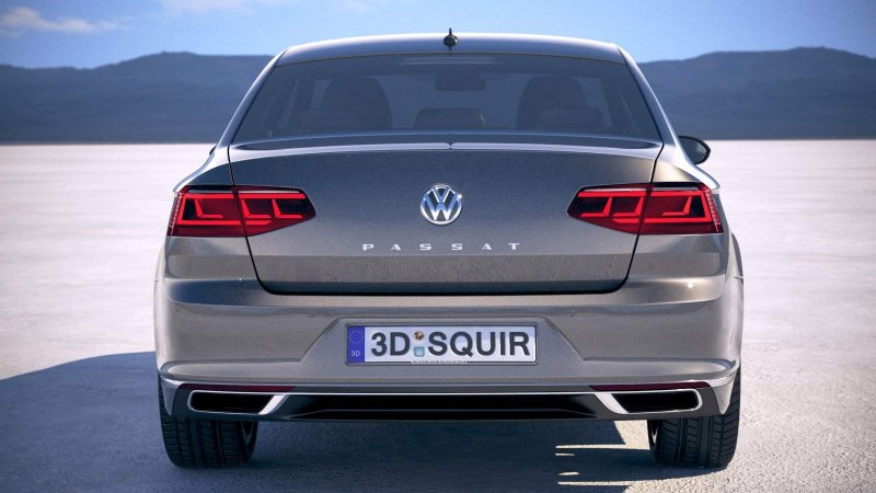 Volkswagen Passat 2017 сзади