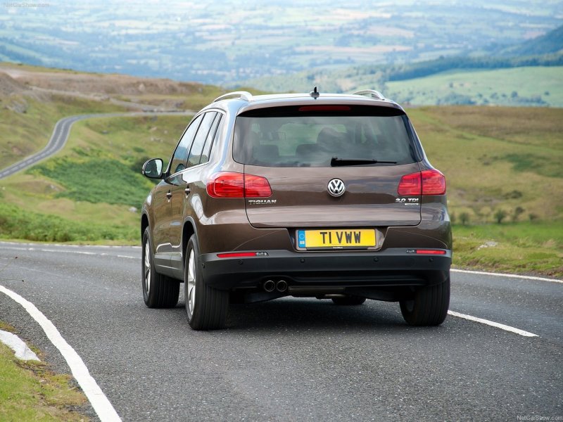 Volkswagen Tiguan 2014 сзади