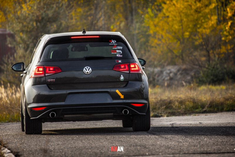 Golf 7 GTI сзади