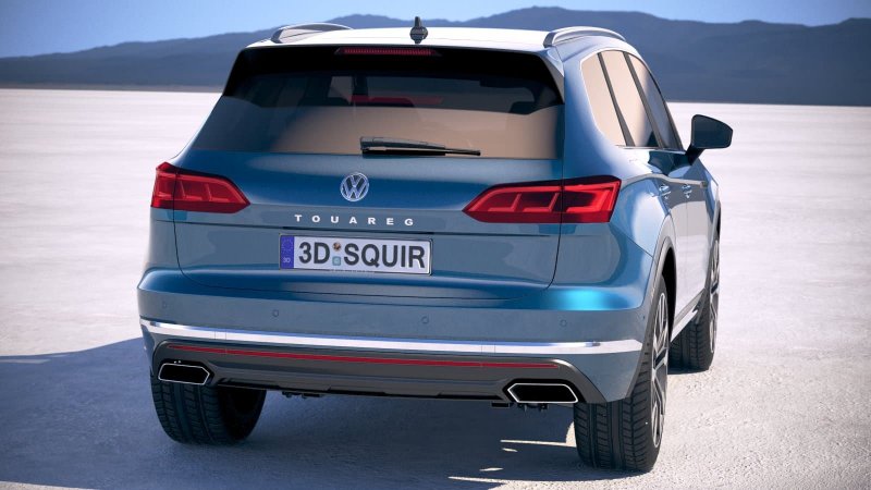 Volkswagen Touareg 2019 сзади