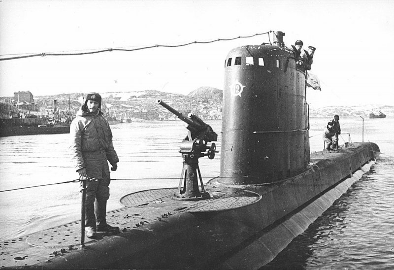 Советская подводная лодка ВОВ 1941-1945