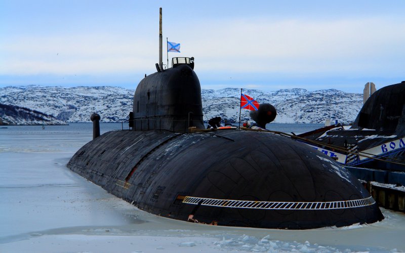 Атомная подводная лодка к-335 гепард