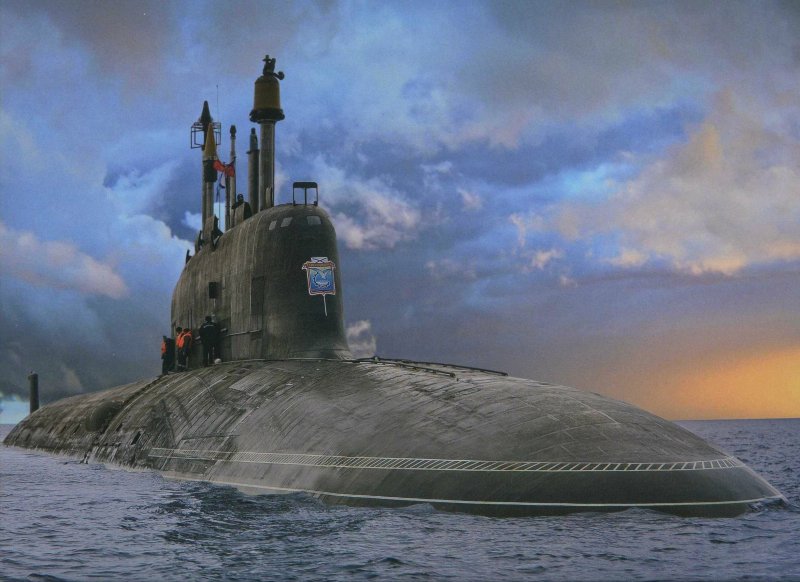 Атомная подводная лодка Северодвинск