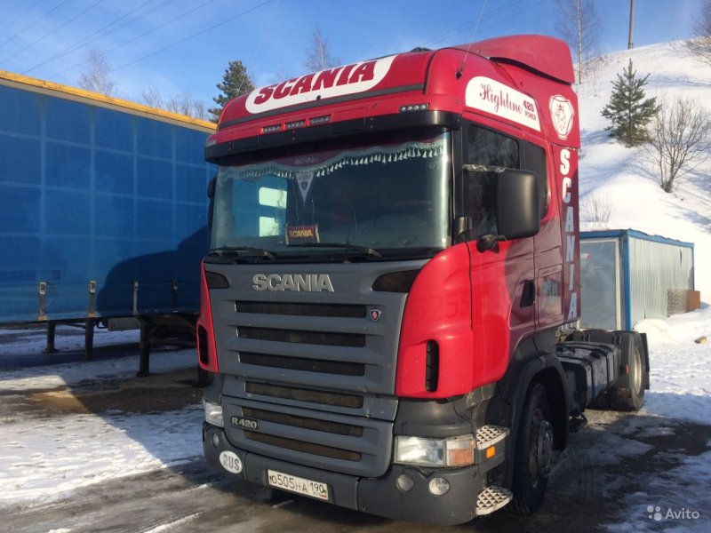 Скания р 420 тягач