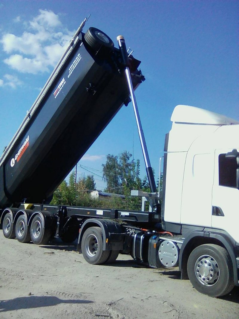 Скания r 420 полуприцеп самосвал Велтон