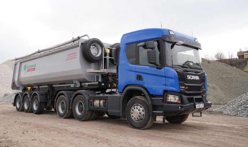 Скания p440 самосвал