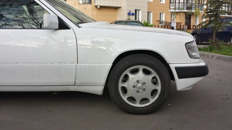Мерседес 124 r16 ромашки