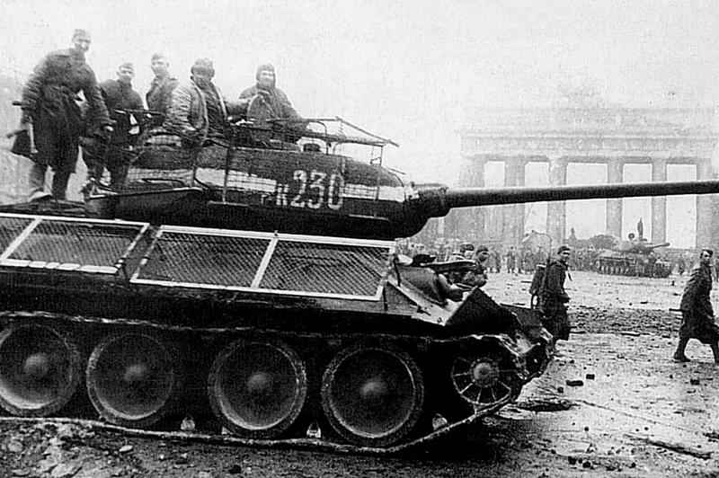 Т 34 85 экранированный в Берлине