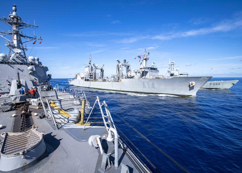 Корабль ВМФ США эсминец