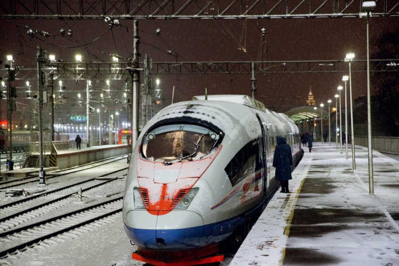 Скоростной поезд Сапсан РЖД