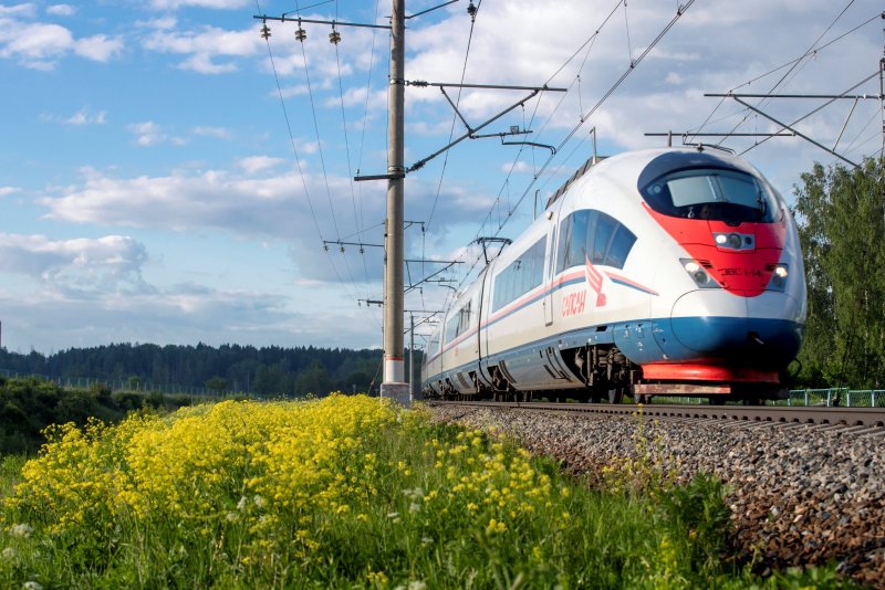 Скоростной поезд Сапсан РЖД