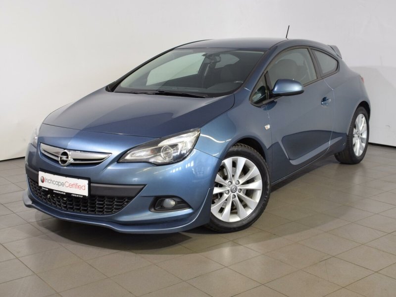 Opel Astra j Рестайлинг 2013 синяя