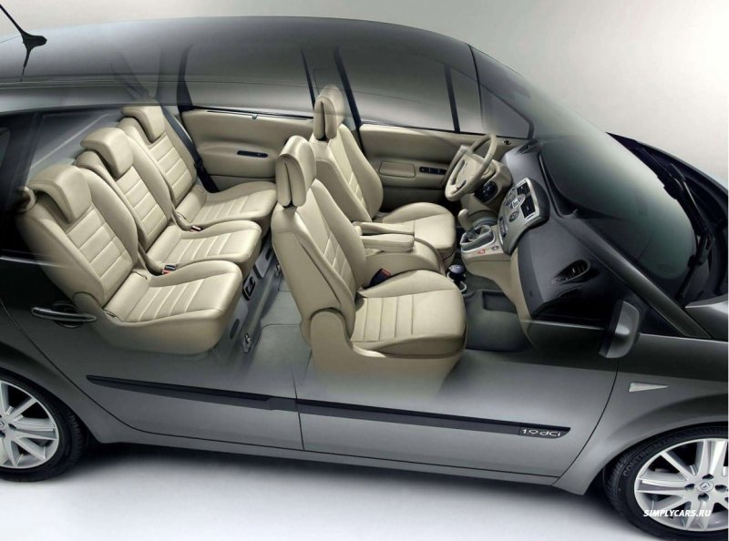Renault Scenic 2003 салон