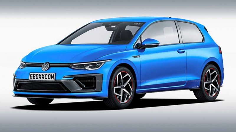 Volkswagen Golf 8 трёхдверный