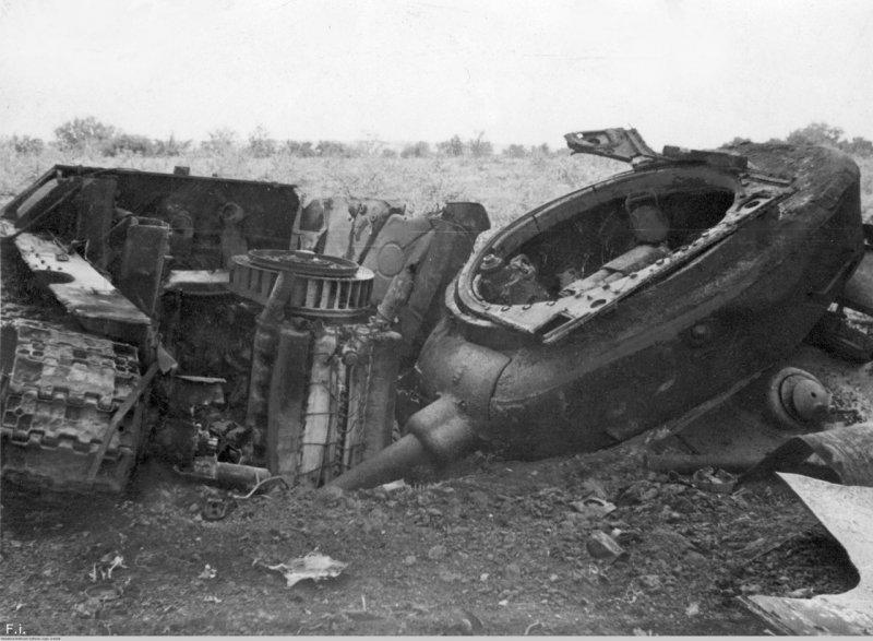 Подбитый танк t34