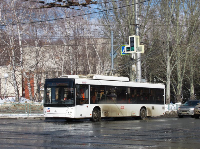 Минский троллейбус номер 45