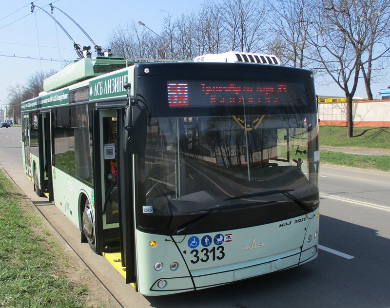 Троллейбусы Минска 2021