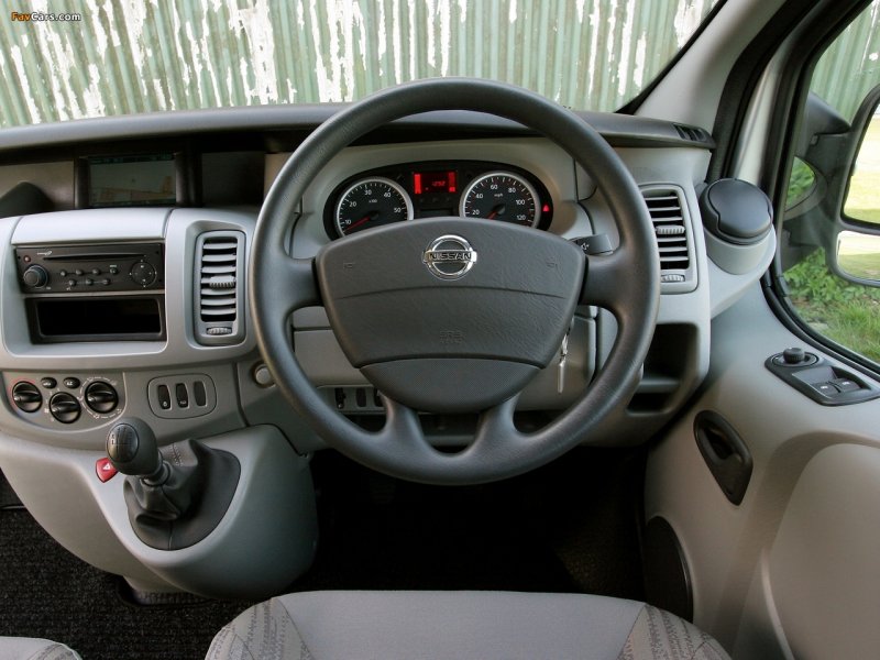 Nissan Primastar 2008 салон