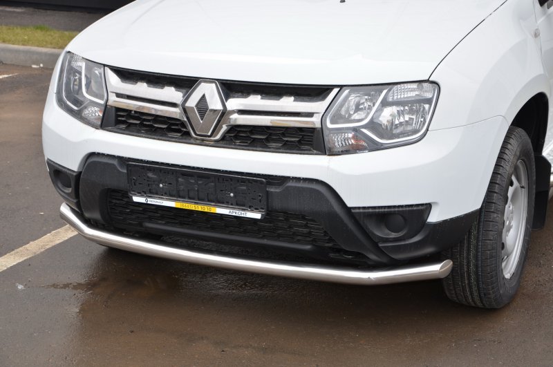 Защита переднего бампера для Renault Duster