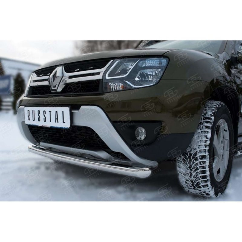 Защита переднего бампера для Renault Duster