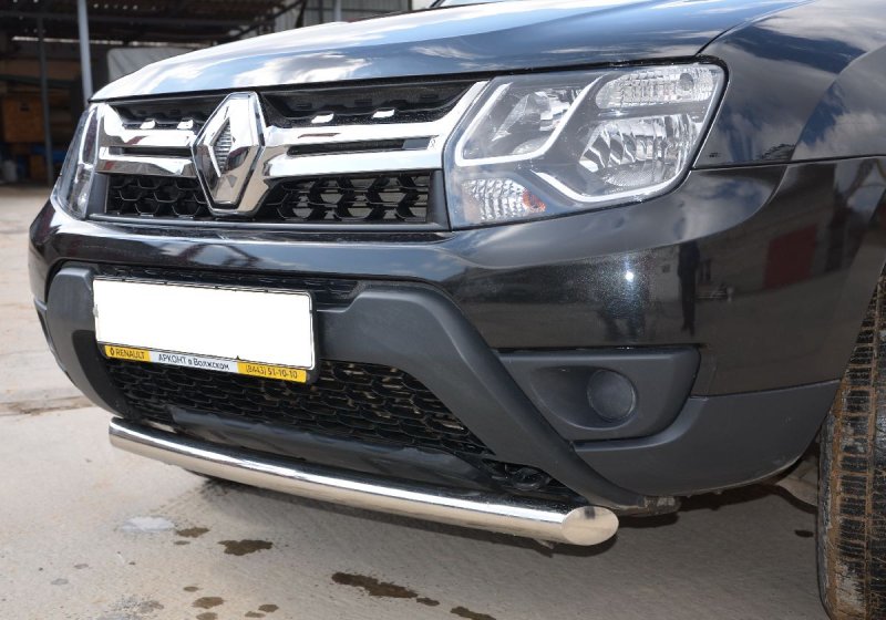 Защита переднего бампера для Renault Duster