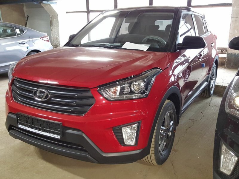 Hyundai Creta Active красный