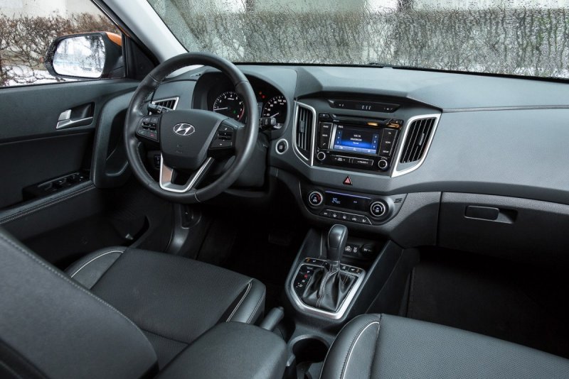 Хендай Крета Актив 1.6 автомат салон