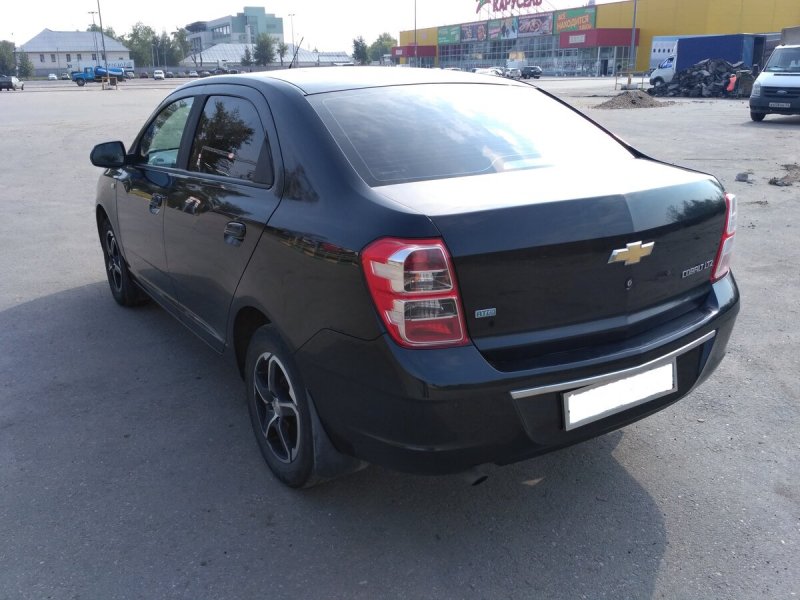 Cobalt Chevrolet чёрный 777