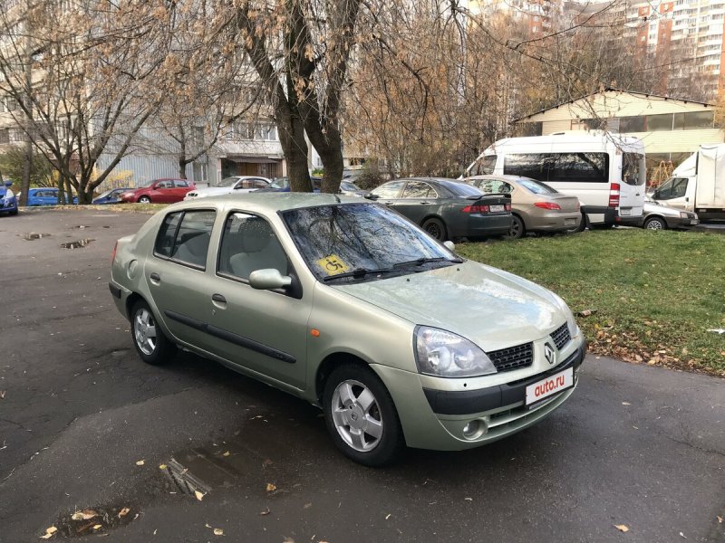 Renault symbol ll черный