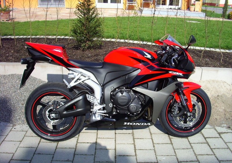 Honda cbr600rr синий