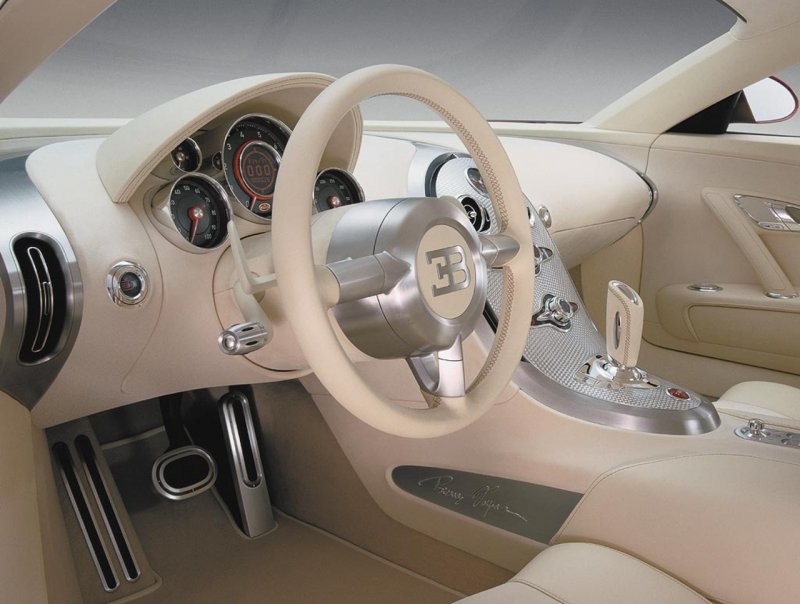 Bugatti Veyron 2005 салон