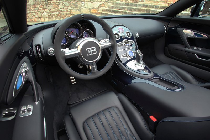 Bugatti Veyron 16.4 super Sport салон