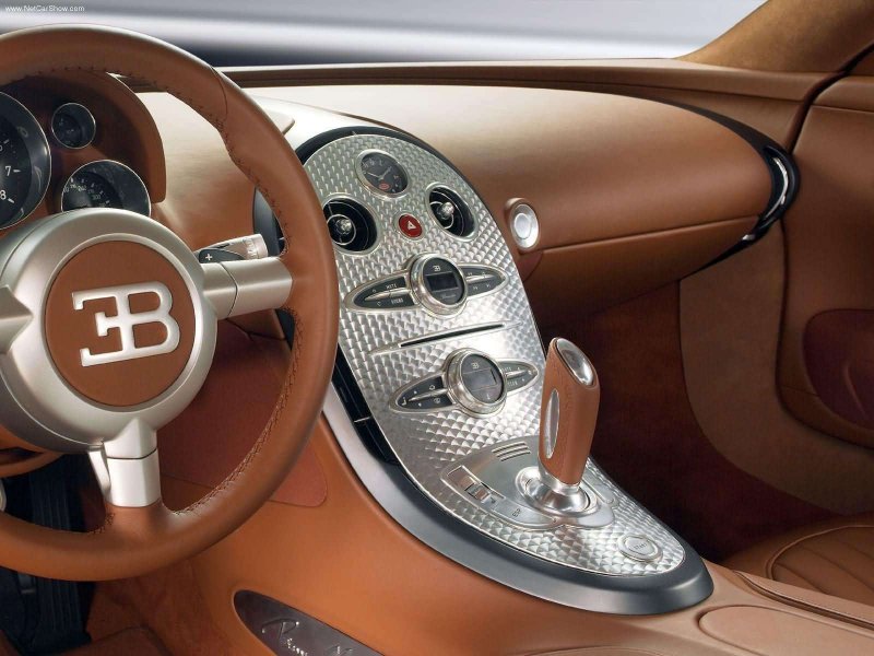 Bugatti Veyron 16.4 салон