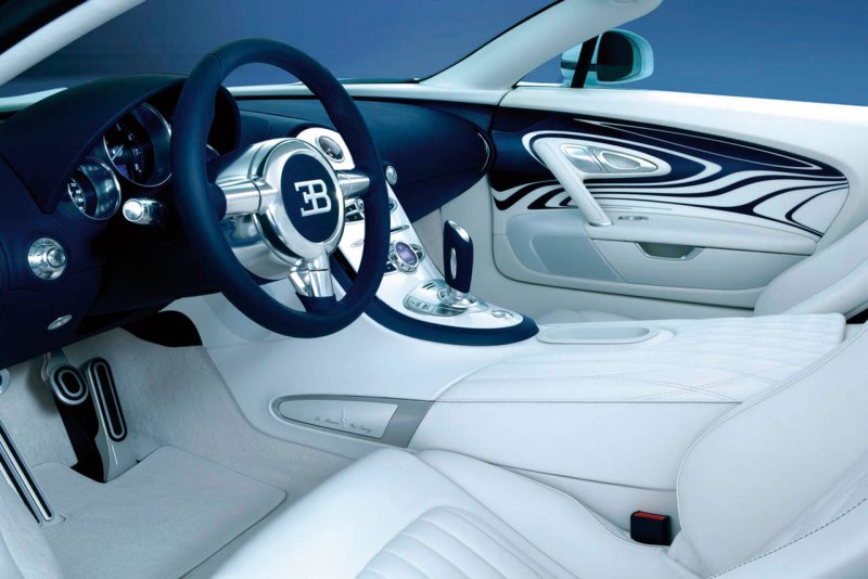 Bugatti Veyron салон