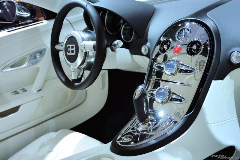 Bugatti Veyron салон