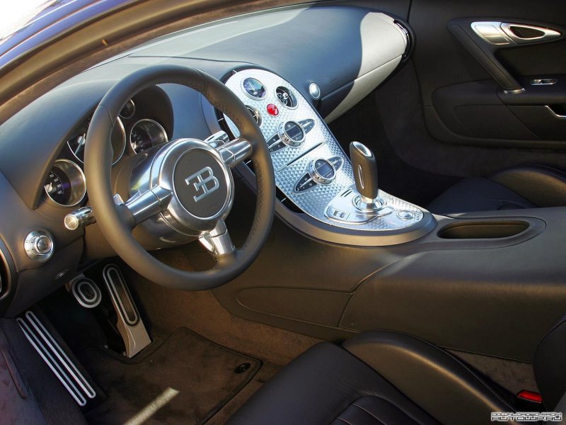 Bugatti Veyron 2005 салон