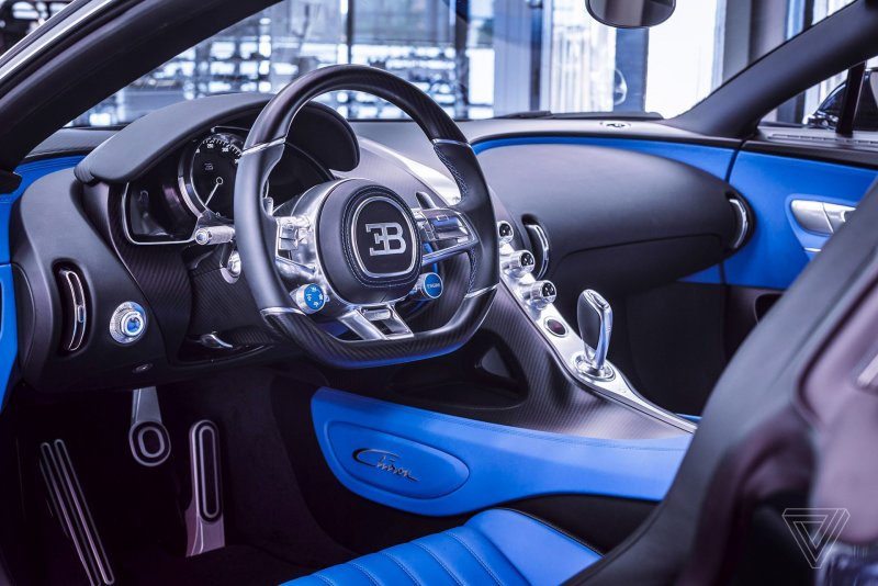Bugatti Veyron салон