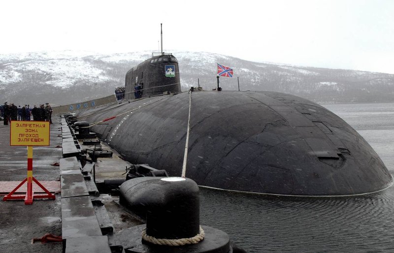 Атомная подводная лодка Курск