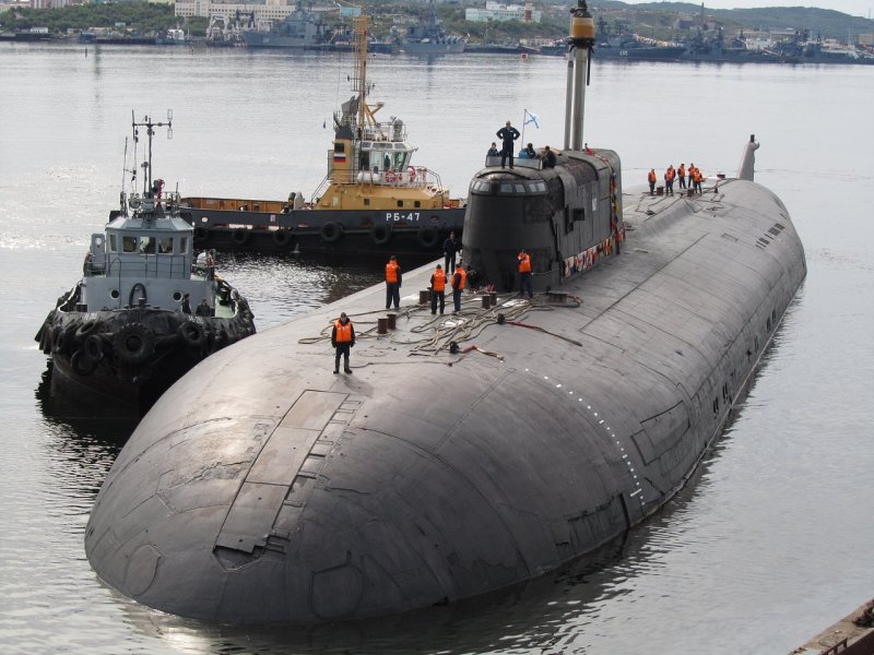 Подводные лодки проекта 949а «Антей»