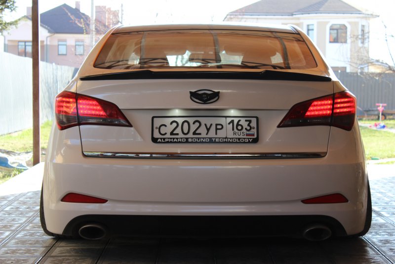 Спойлер Hyundai i40 седан 2016