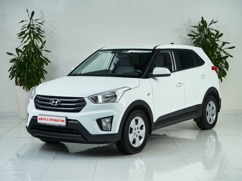 Hyundai Creta 2021 год белая