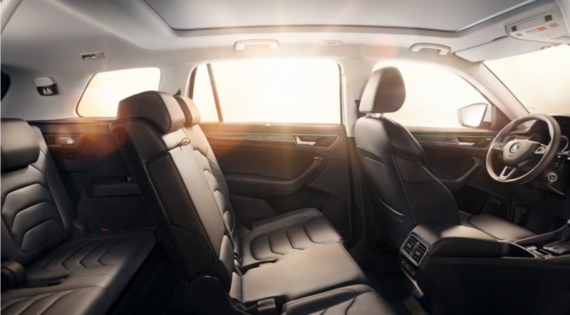 Škoda Kodiaq салон 7 мест