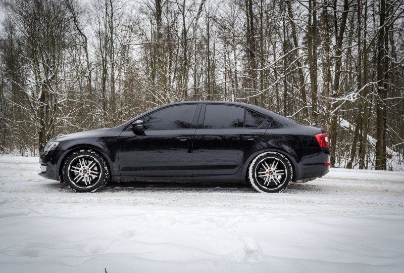 Skoda Octavia a7 Black Tuning