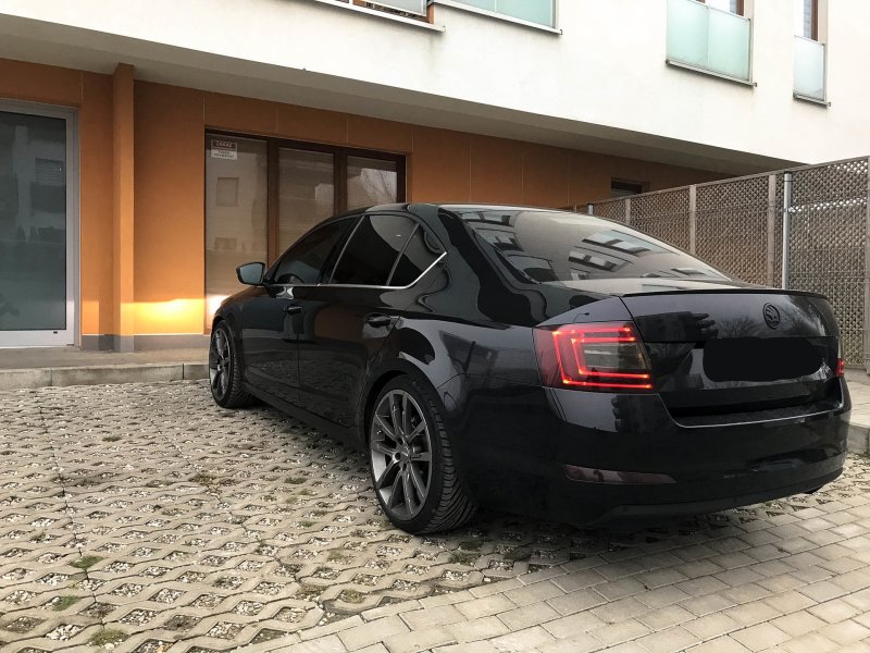Skoda Octavia a7 Black Tuning