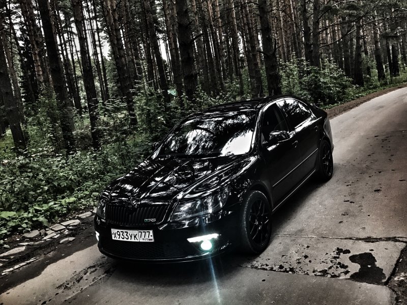 Skoda Octavia RS a5 Black