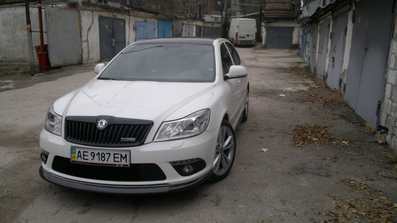 Skoda a5 RS белая