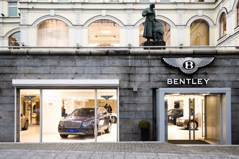 Bentley Третьяковский проезд